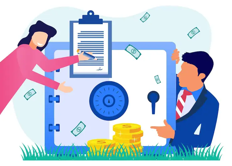 illustration vector graphic cartoon character public finance